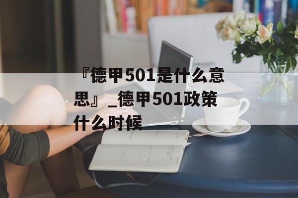 『德甲501是什么意思』_德甲501政策什么时候