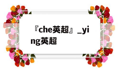 『che英超』_ying英超